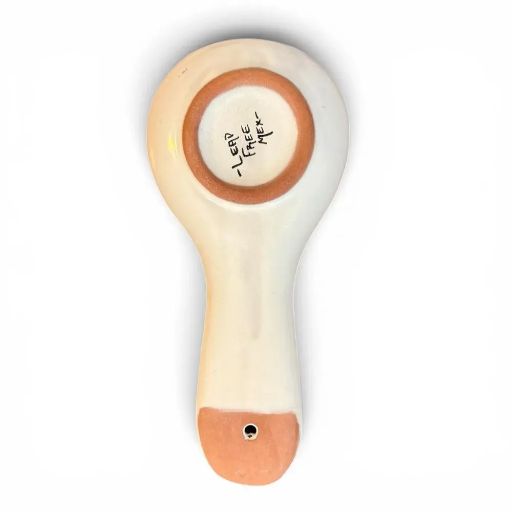 Talavera spoon rest